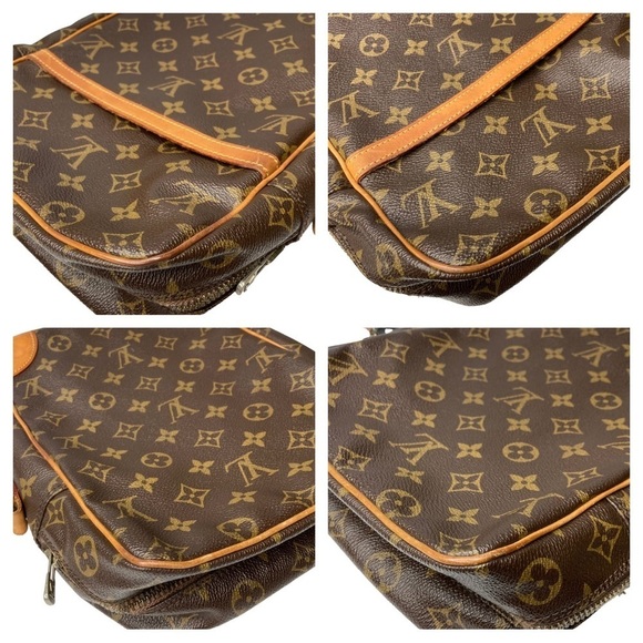 Authentic Louis Vuitton Monogram Danube MM Large Crossbody Bag & Dust Bag - Picture 7 of 15